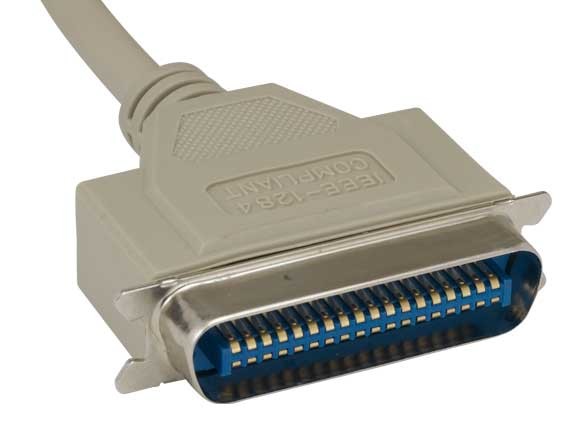 10ft IEEE-1284 DB25M to CN36M Parallel Printer Cable