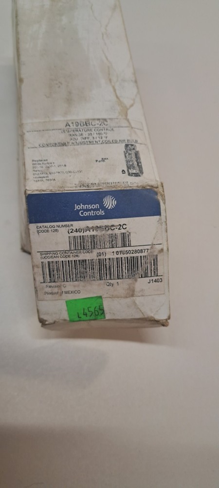 A19BBC-2C Compatible Johnson Controls Electromechanical T"Stat