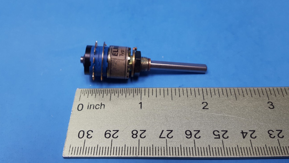 SELECTOR SWITCH, 06-1101, ELMA, Rotary, 12 position