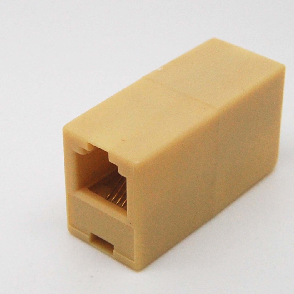 10x RJ-11 Phone Line Cable Coupler connector socket adapter ad01