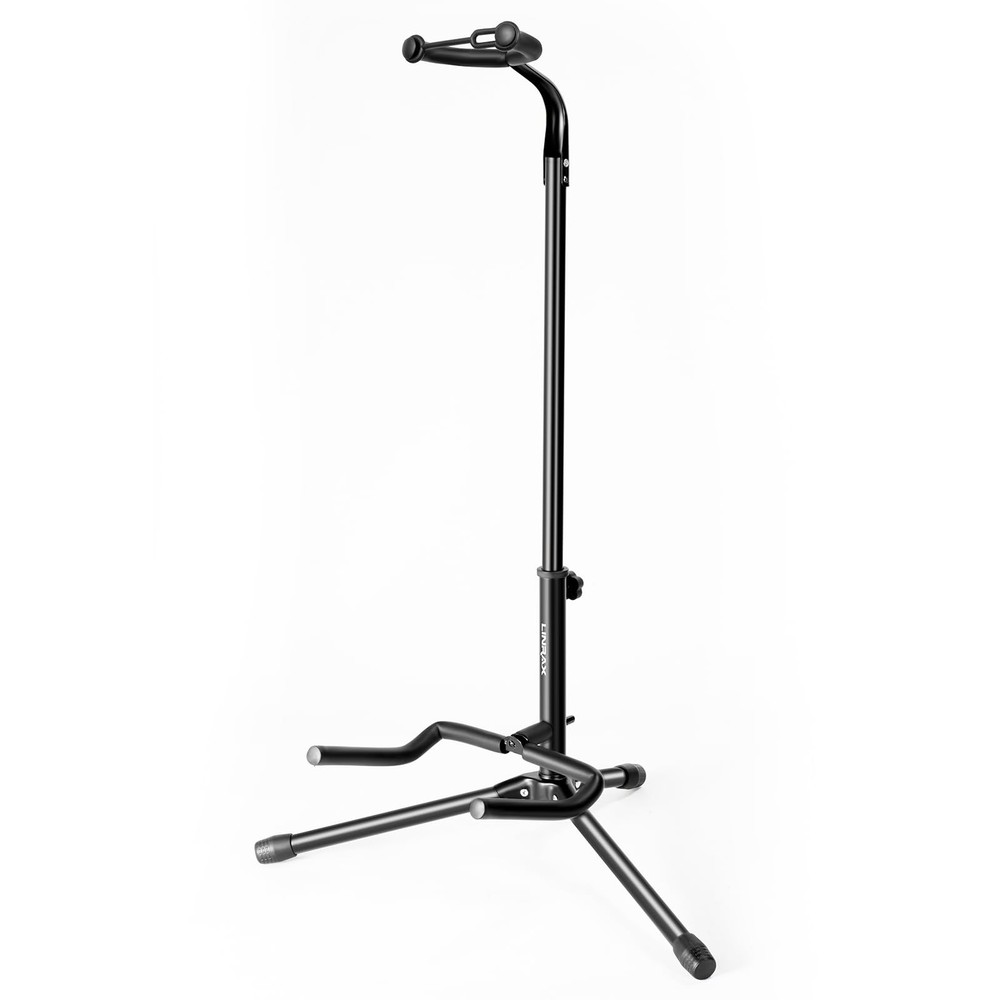 Guitar Stand with Neck Holder, Folding Guitar Stand, Adjustable Height, Non-S...