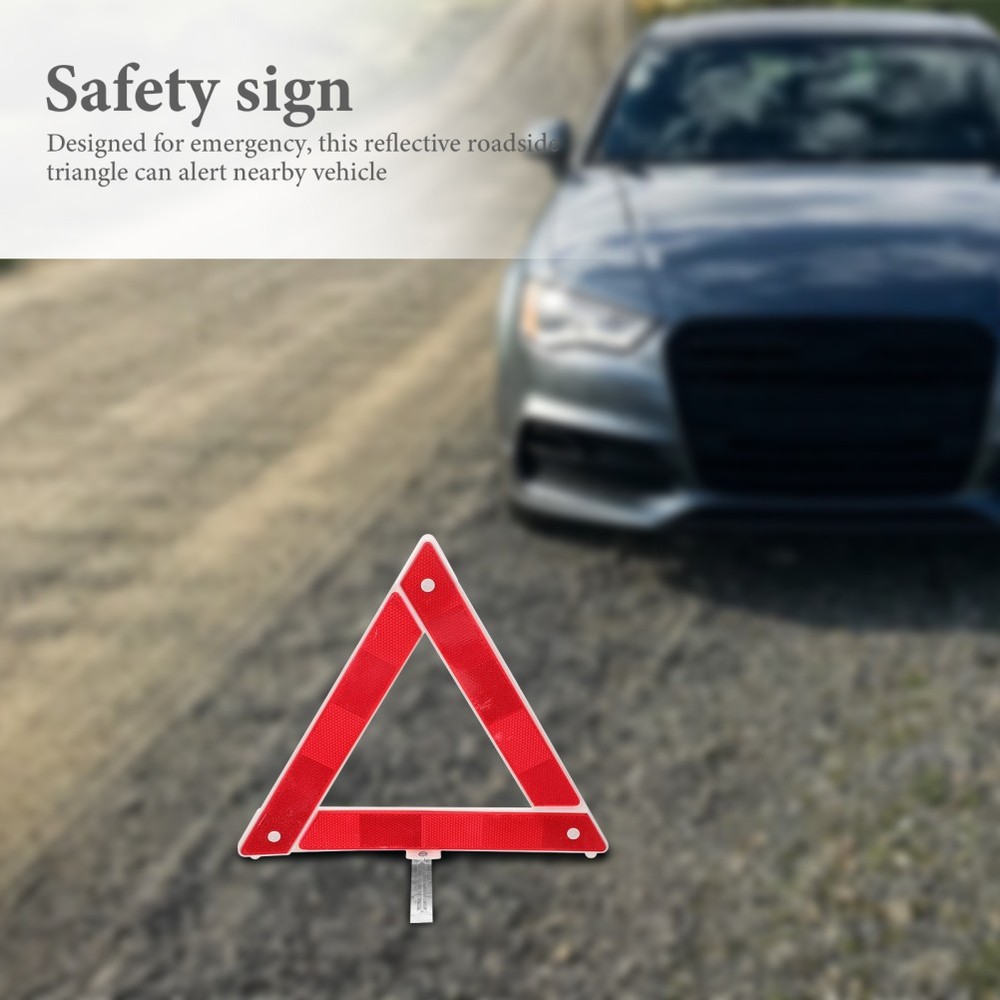Vehicle Warning Triangle Car Reflective Emergency Roadside Triangles