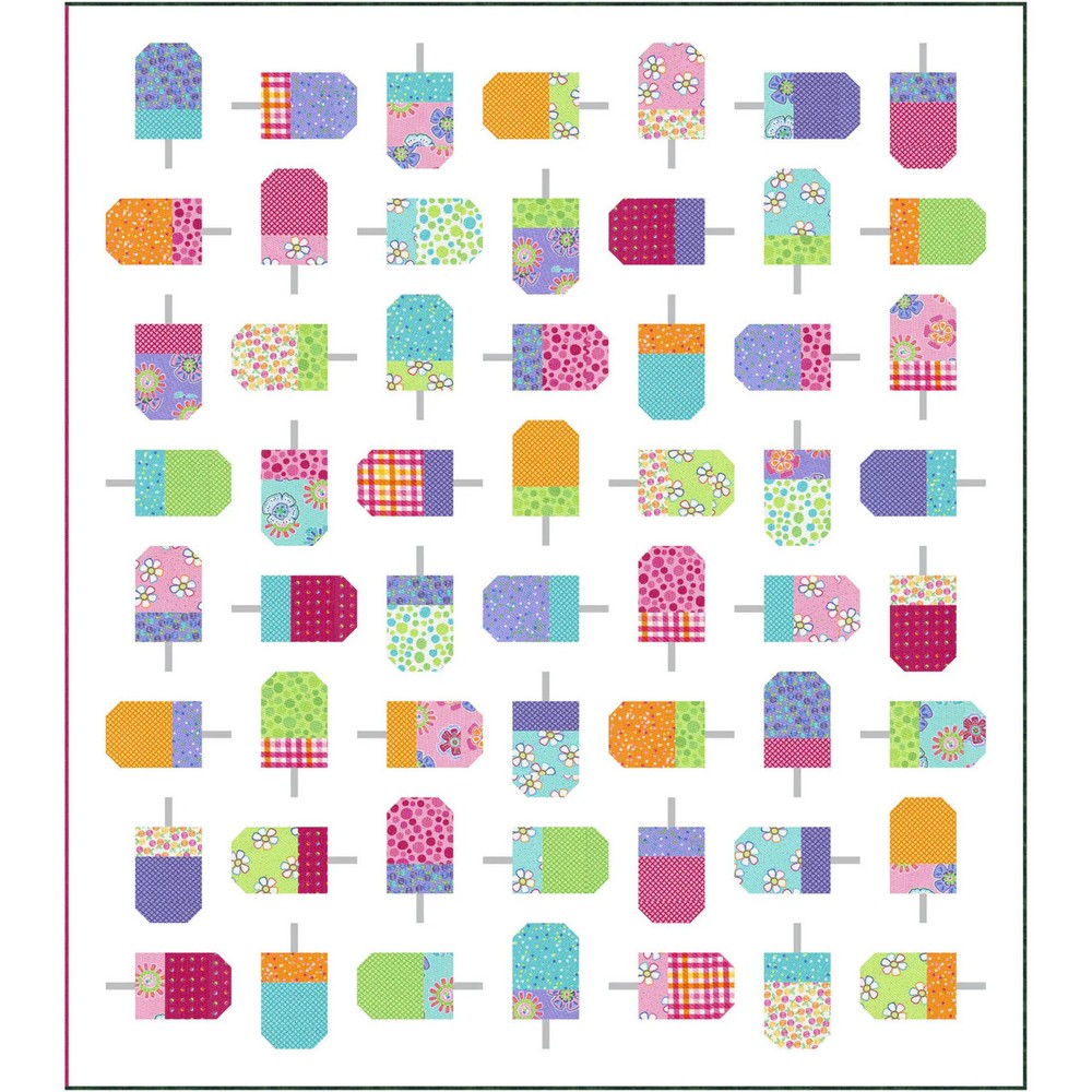 Juice Pops Quilt Pattern by A Bright Corner