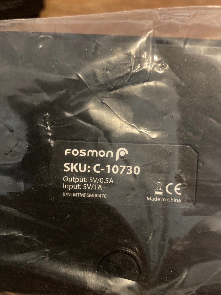 Fosmon C10730 Dual Controller Charger for PS4 DualShock Controllers DOCK ONLY