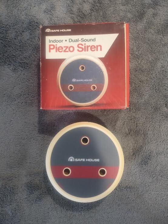 safe house piezo siren