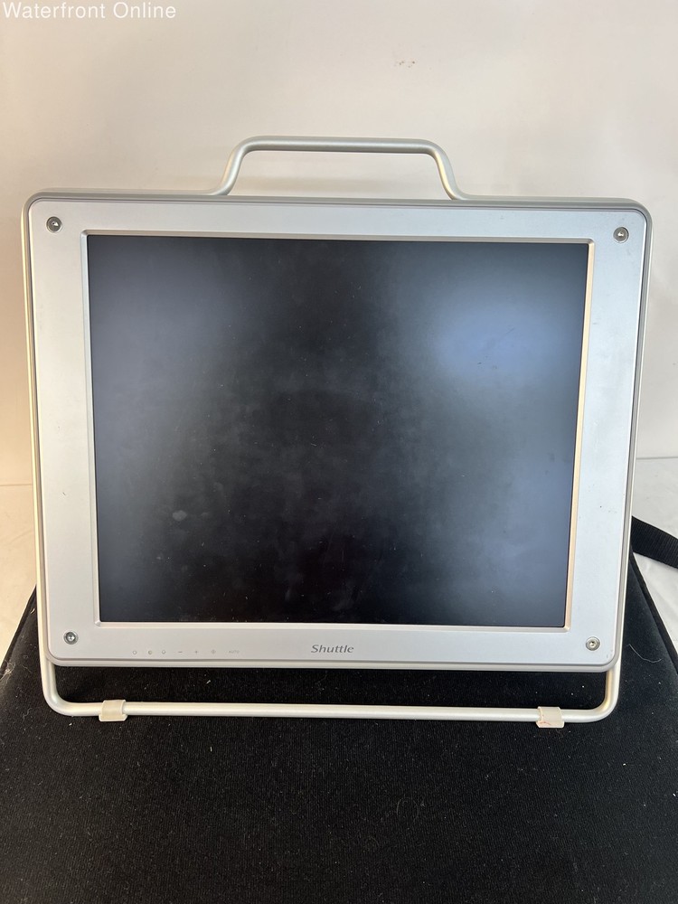 Shuttle XP-17 Front Panel Display With Stand, Carry Case, and Cables