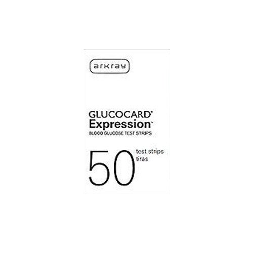 Glucocard Expression Teststrip 50 Count by ArkRay