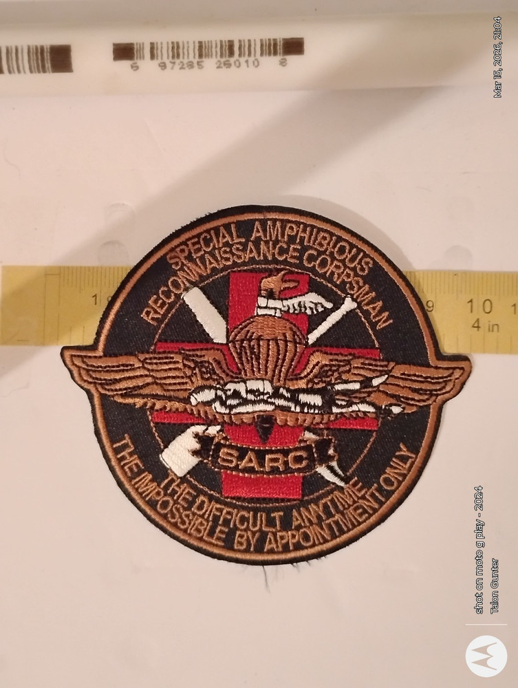 assorted 1960's -2000 Marine Corps patches