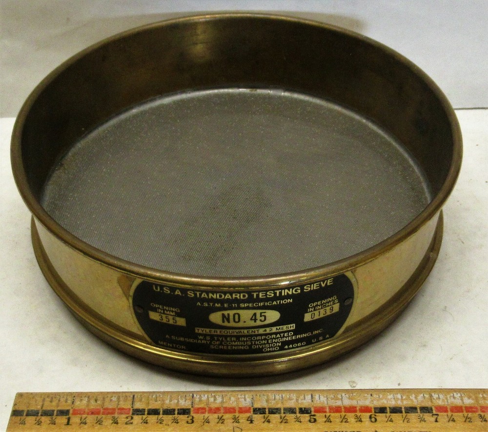 Tyler Standard Screen Scale - Series #45 - Soil Sifting Sieve Strainer