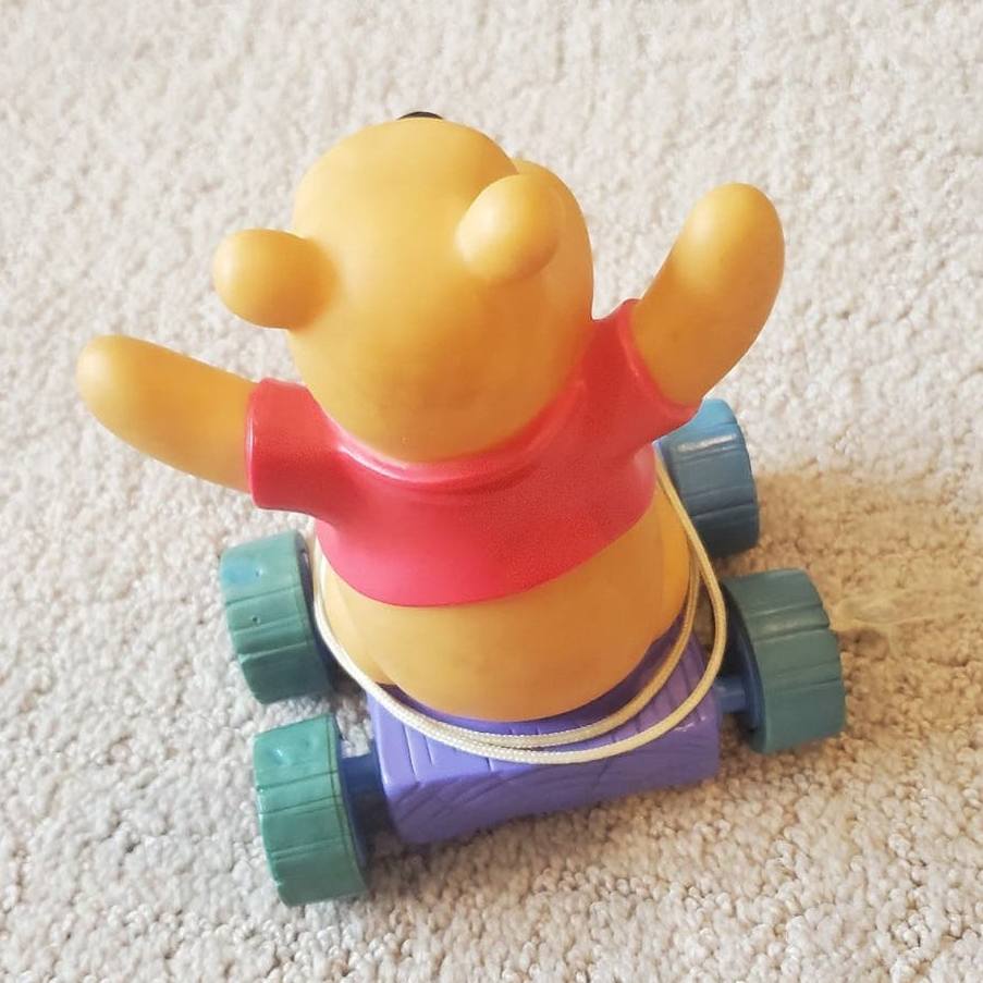 Winnie The Pooh Pulling Baby Toy