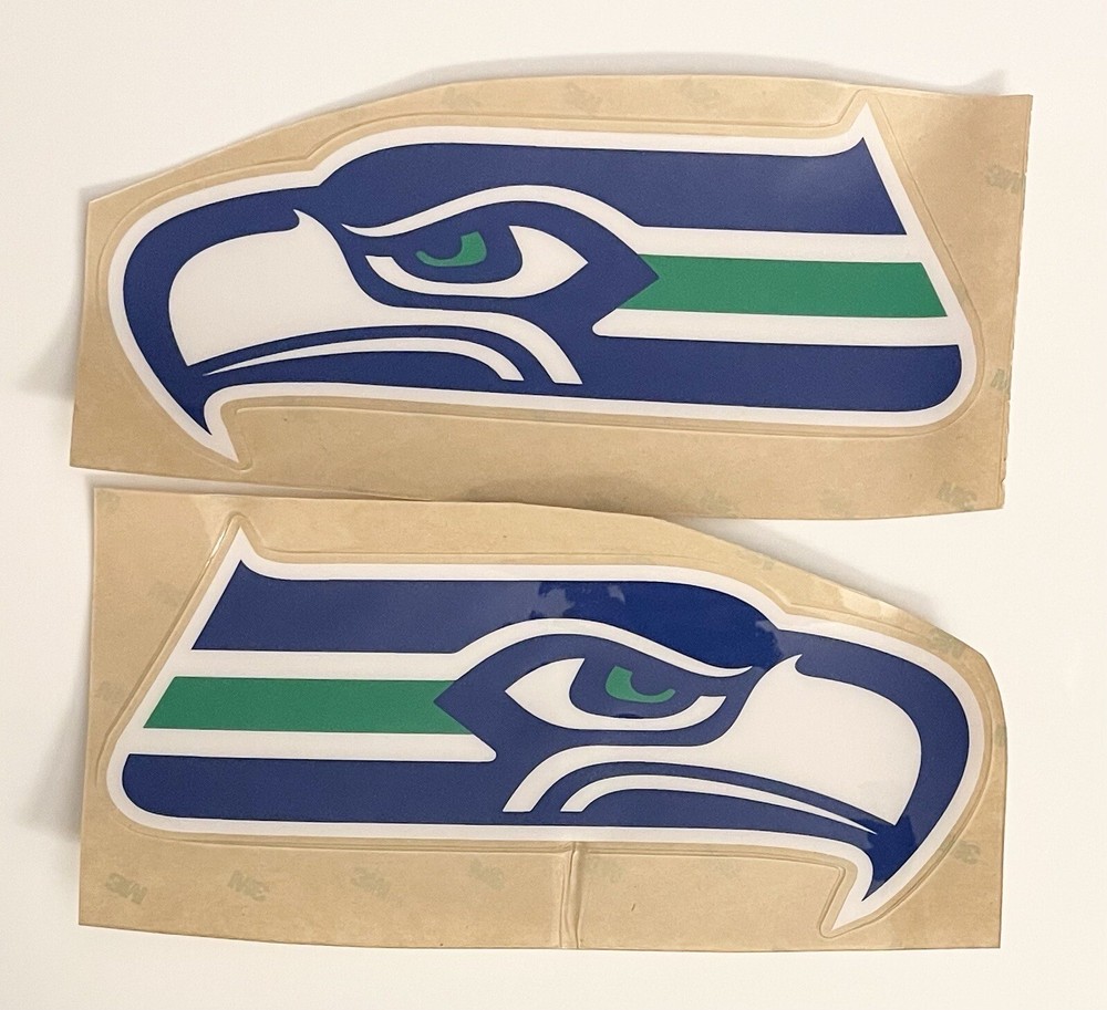 Seagull Seahawk Bird Head Full-Size Helmet Decals