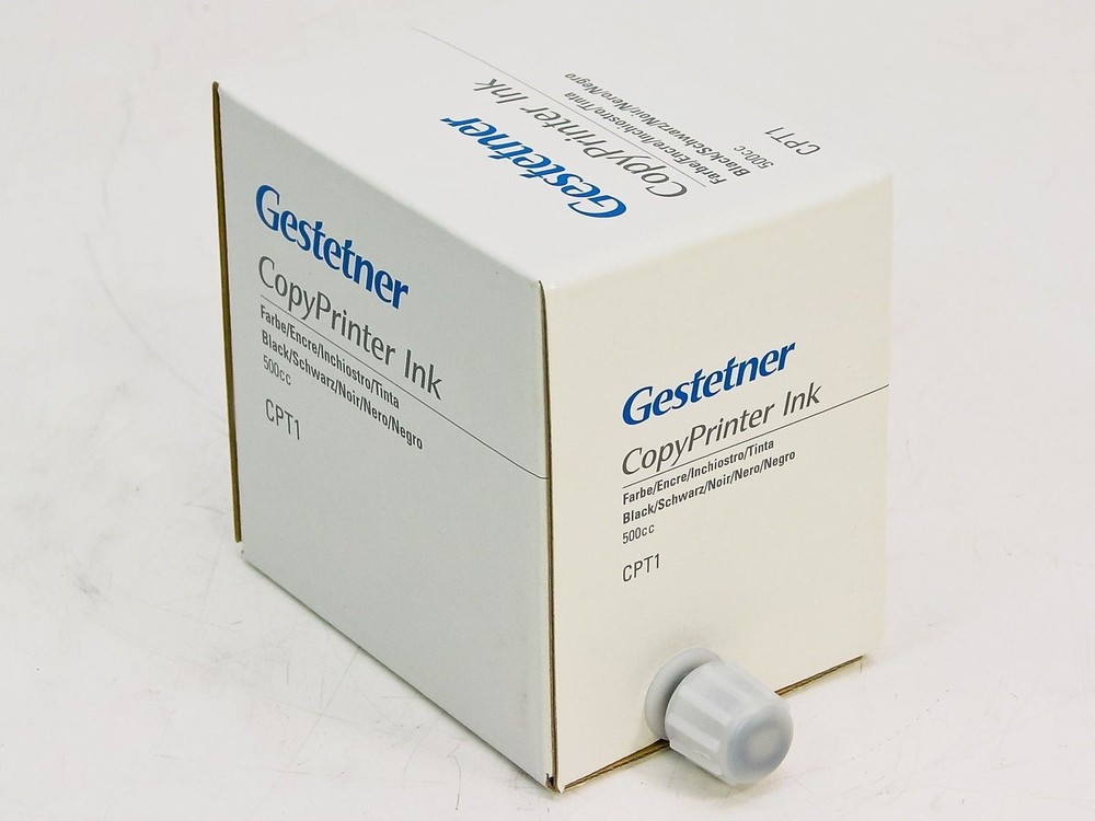 Gestetner CPT1 Black 500 CC CopyPrinter Ink