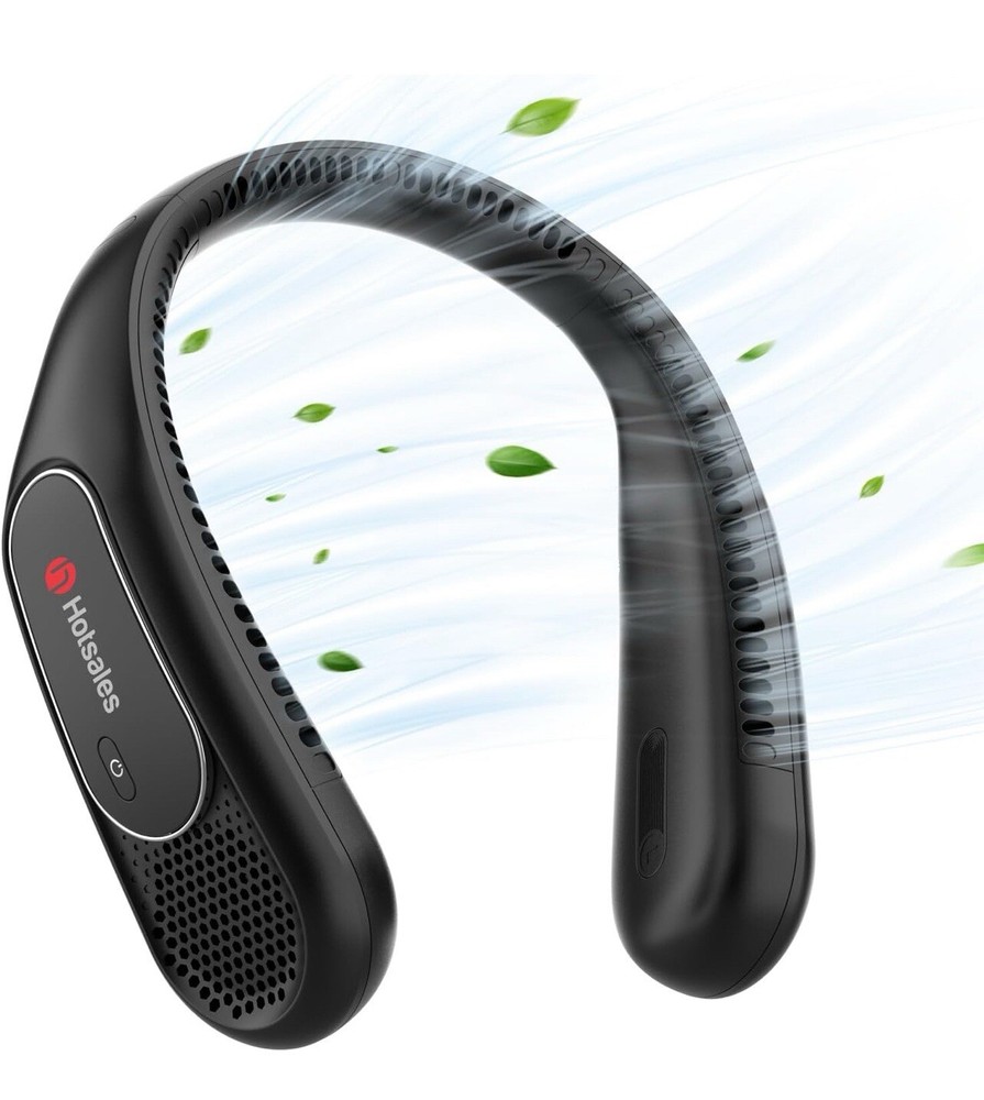 Hands-Free Neck Fan – Bladeless, Rechargeable Personal Cooling Device