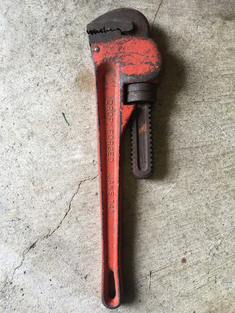 14” Heavy Duty Drop Forged Pipe Wrench