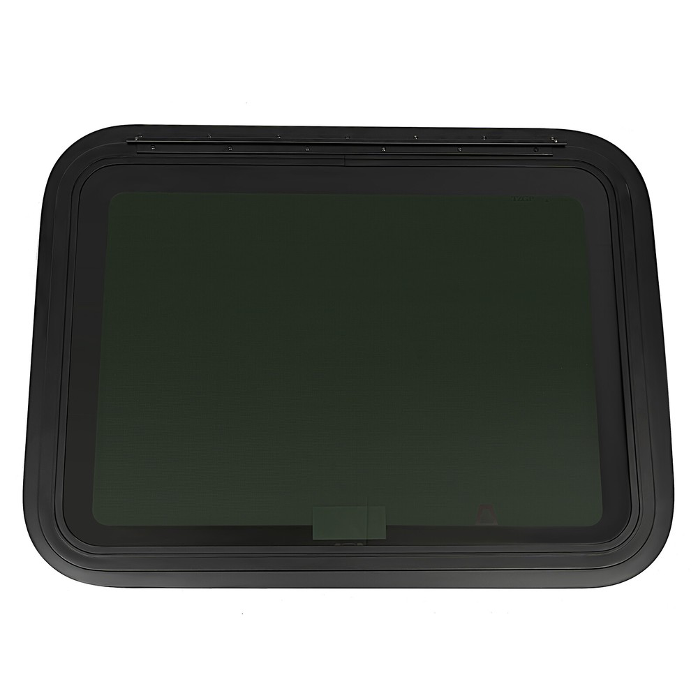 RV Push Out Window Trailer Exit Window Rectangular Caravan Venting Window 90°