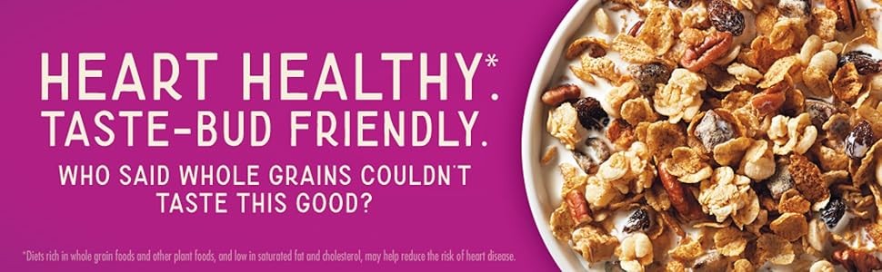 Raisins Dates and Pecans Breakfast Cereal, Raisin Cereal with