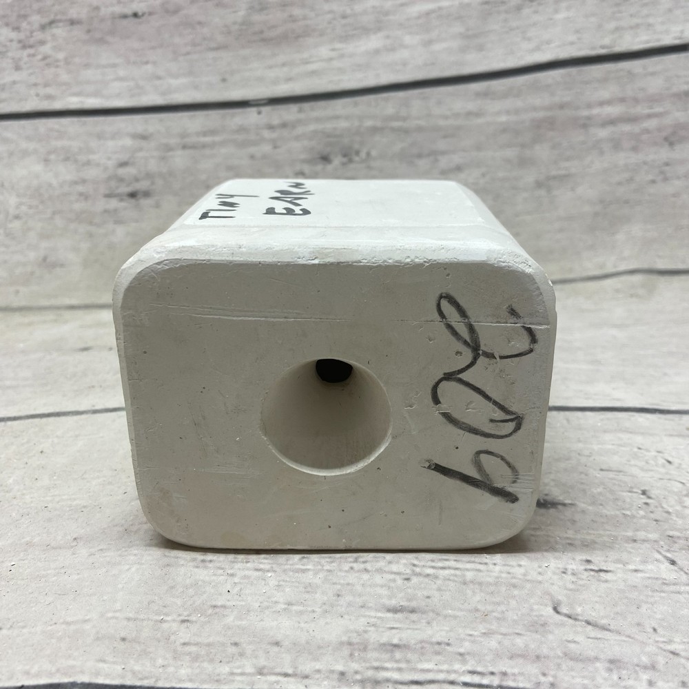 Unbranded Ceramic Casting Mold Tiny Urn Floral Design