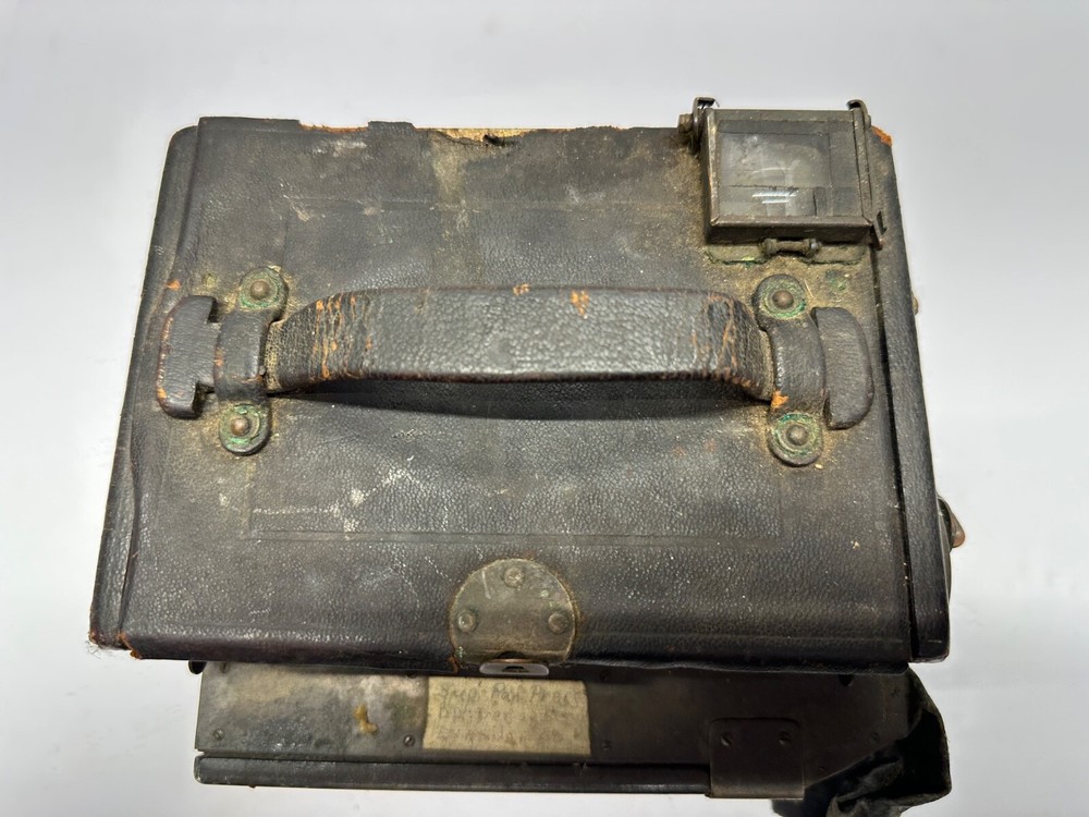 Antique FOLMER SCHWING COMPACT GRAFLEX REFLEX CAMERA Conley Lens Untested