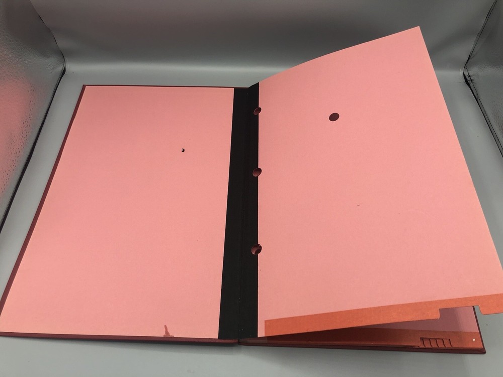 Vintage German Signature Book Document Folder