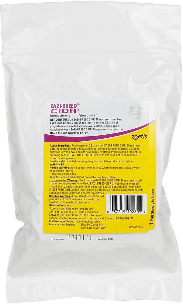 zoetis cidrs for sheep