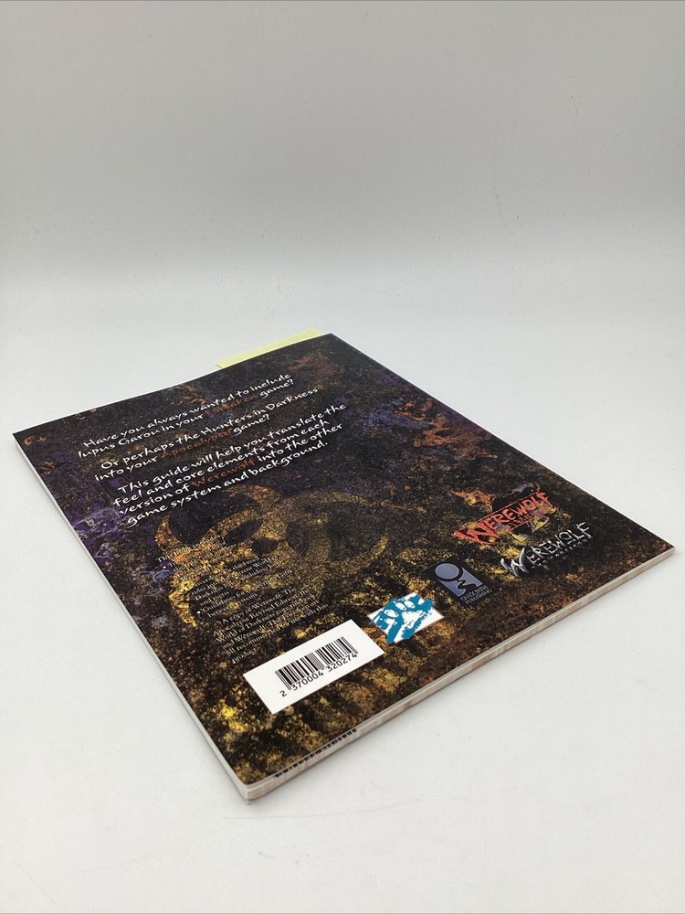 Werewolf Translation Guide Stew Wilson