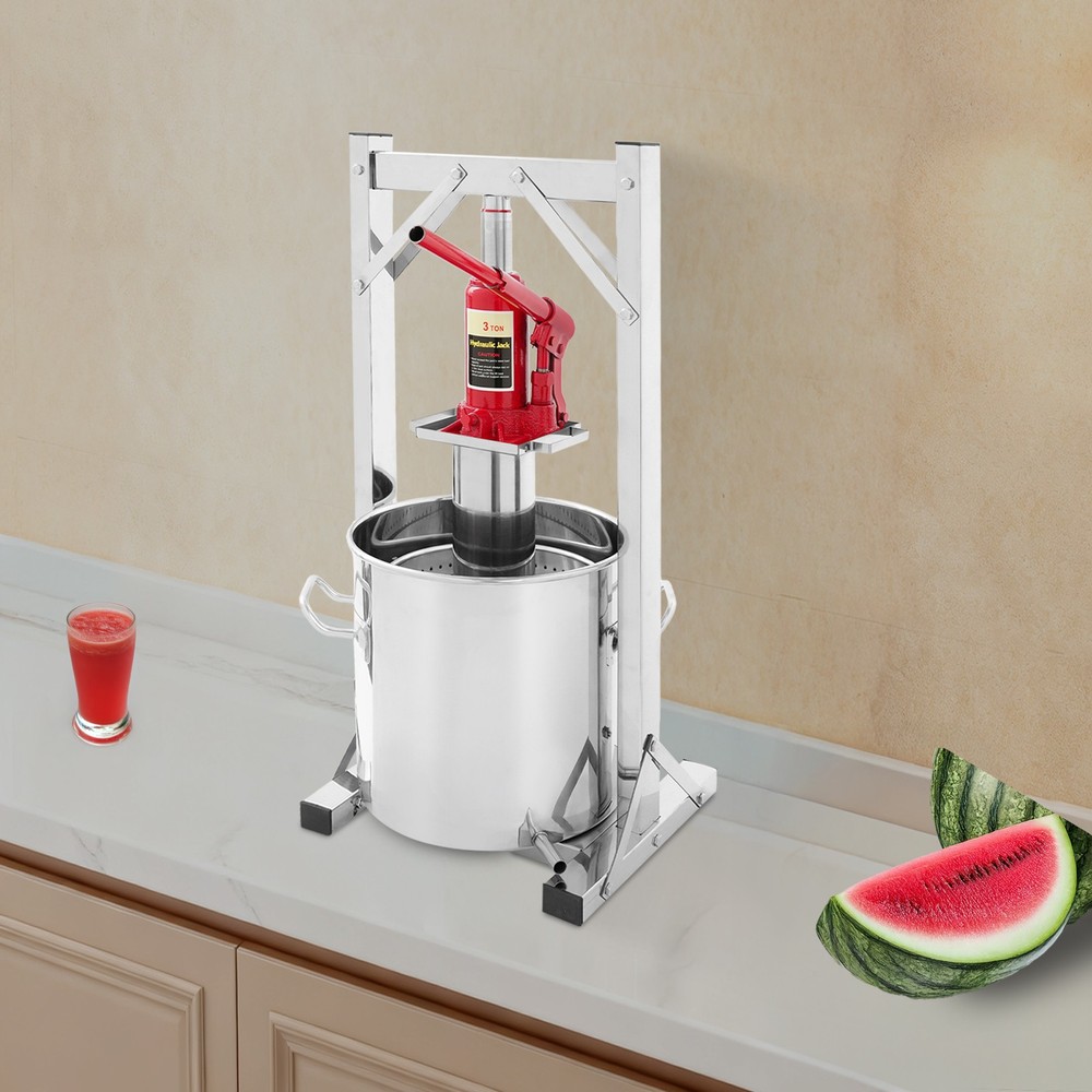 12L Hydraulic Manual Fruit Wine Press Jack Press Extractor Wine Press Machine