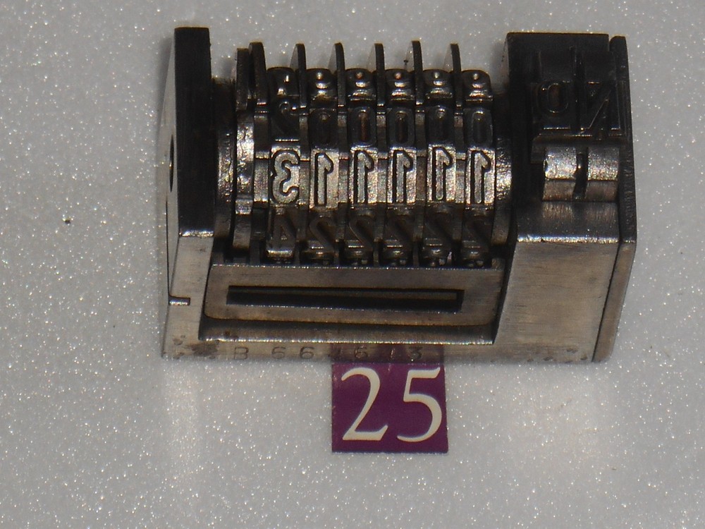 ATLANTIC | letterpress numbering machine |25