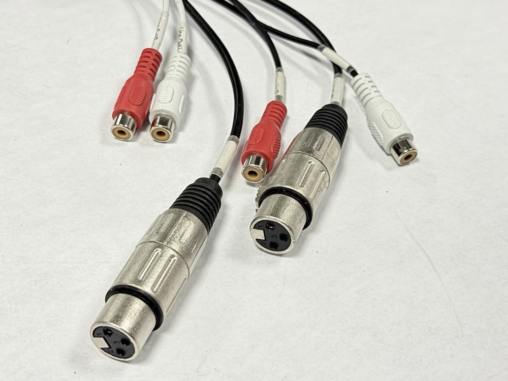 Sonic Foundry Mediasite Breakout Audio XLR RCA Cable