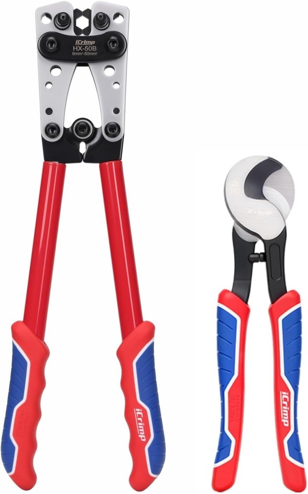 Versatile Crimping Tool for Various Cable Sizes