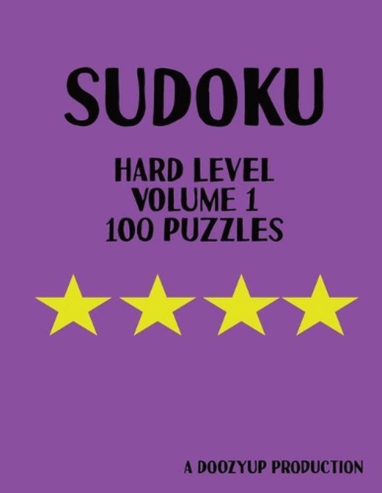 100 Hard level sudoku puzzles volume1