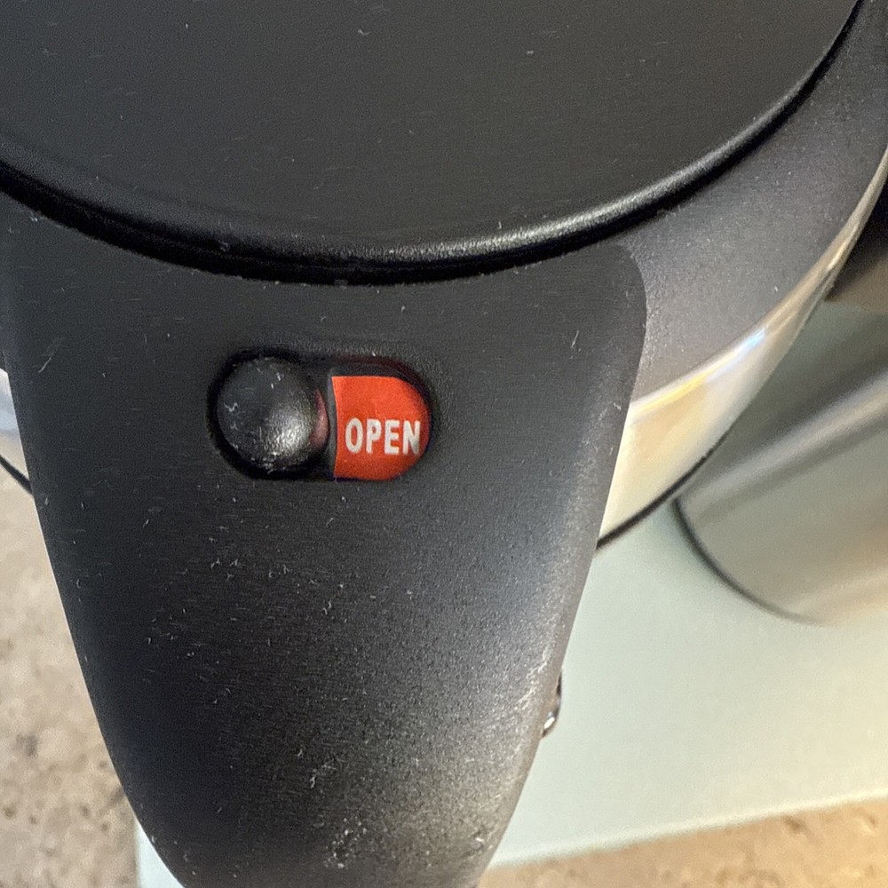Two hot beverage, carafe servers, Unbranded