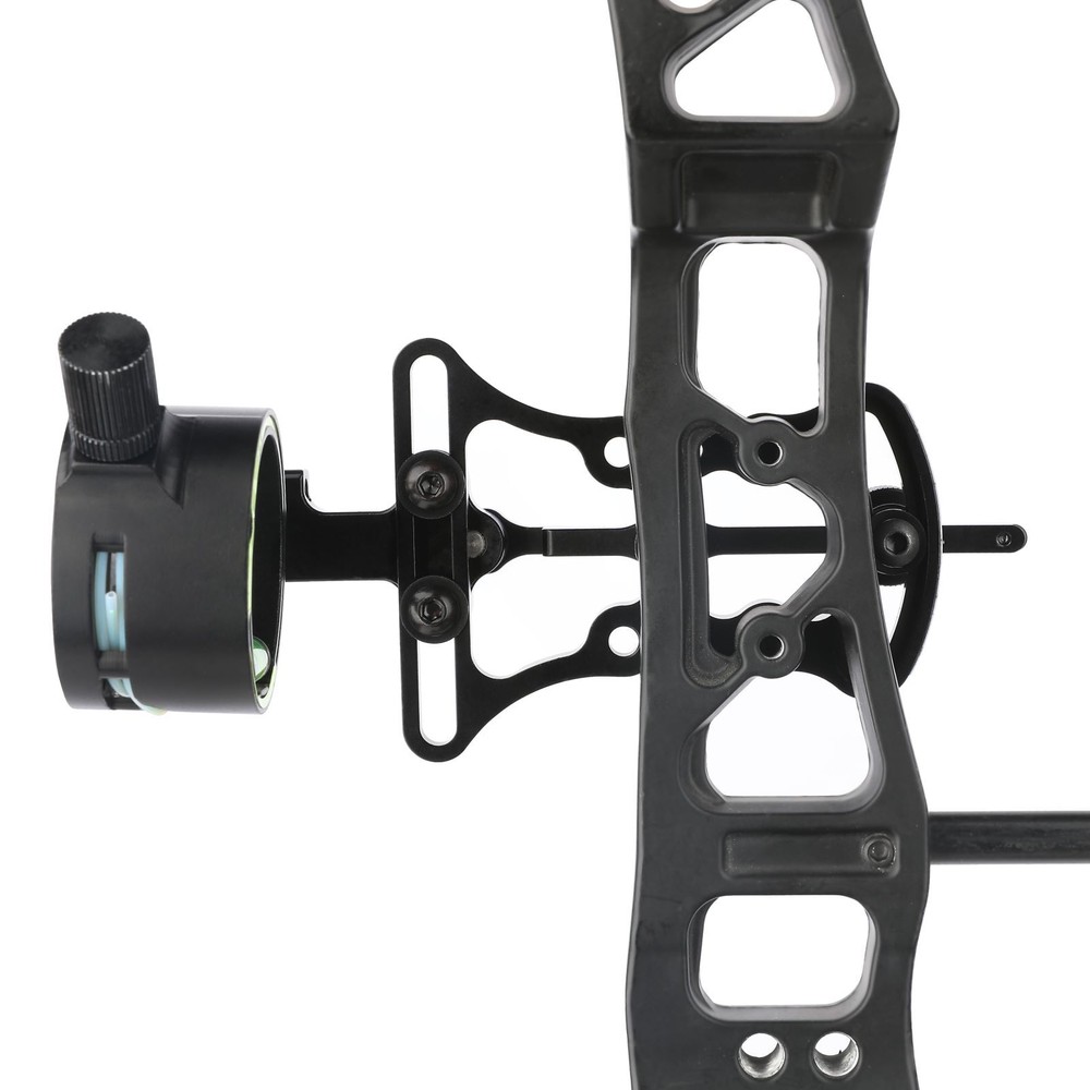 Archery Bow Sight Compound Single1 Pin 0.019" Adjustable Hunting Shooting Target