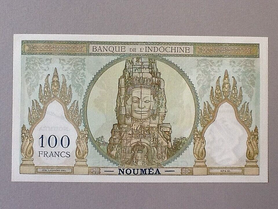 New Caledonia 100 Francs P-42e ND(1963)