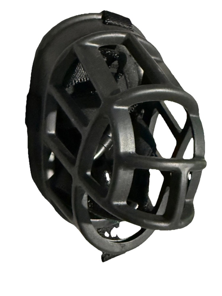 Basket Cage Dog Muzzle Unisex Anti Biting Barking Adjustable Straps