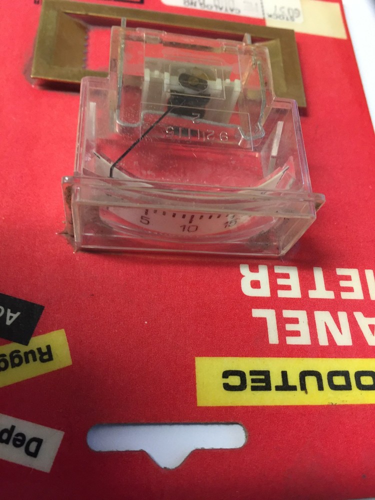 MODUTEC 0-20 DC AMPS ME DHA020  PANEL  METER NOS