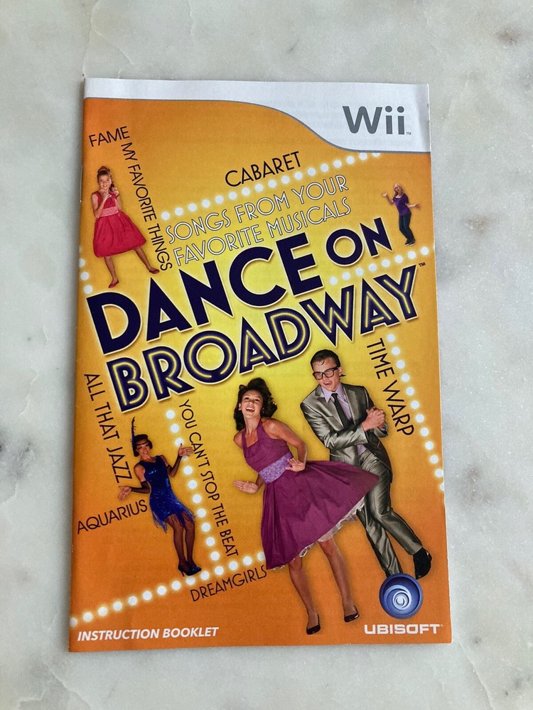 Dance on Broadway  | Wii  |  Manual