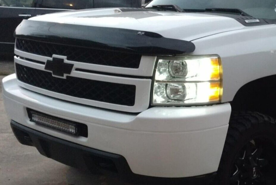 BugFlector Hood Protector Bug Shield Deflector for 2011-2014 Silverado 2500 3500