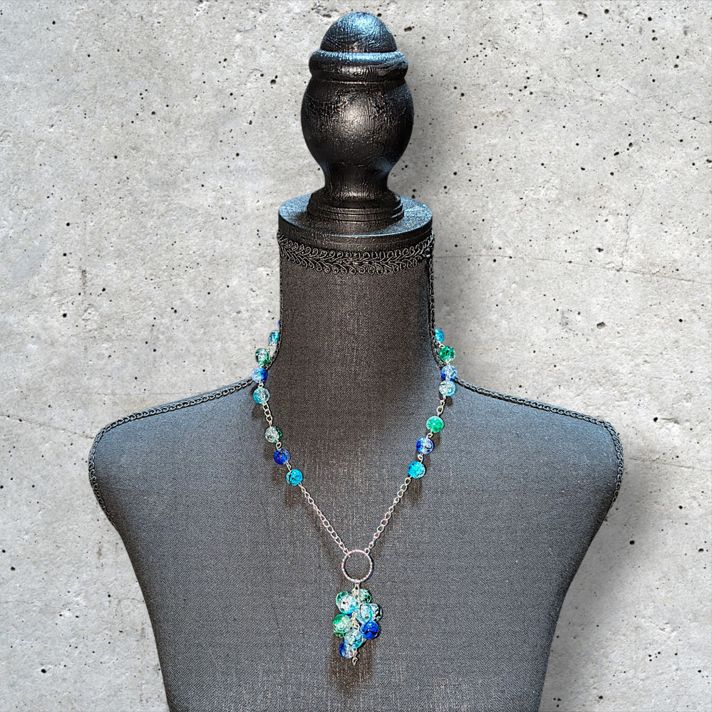 Fancy Peacock Necklace