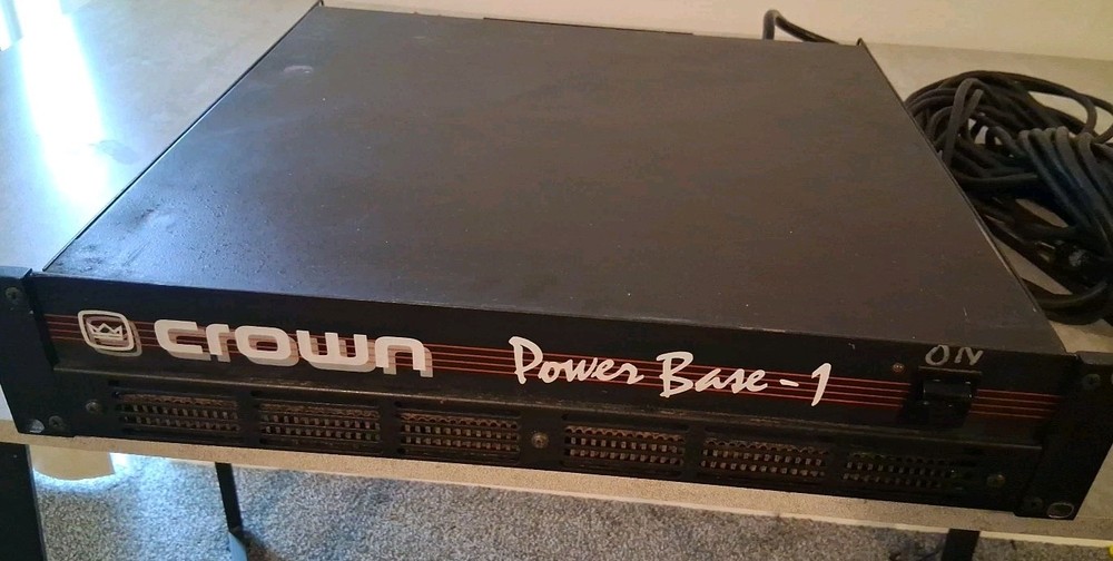 Crown PB-1 Power Base-1 Power Amplifier – Used