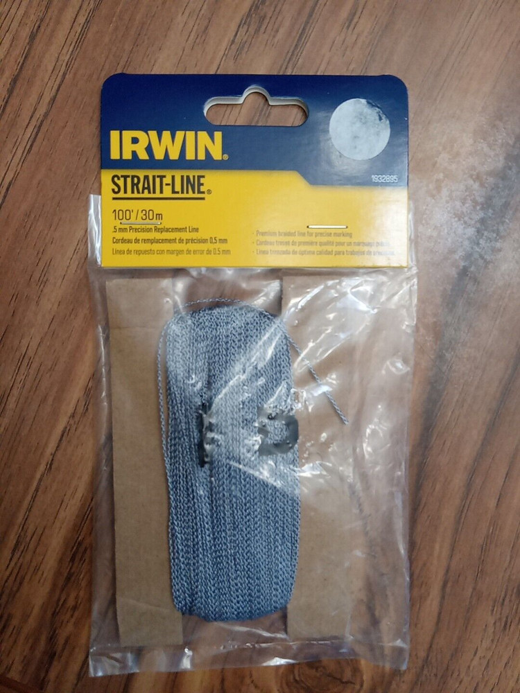 Irwin 1932895, Strait-Line .5 mm Precision Replacement Line, 100 ft NEW
