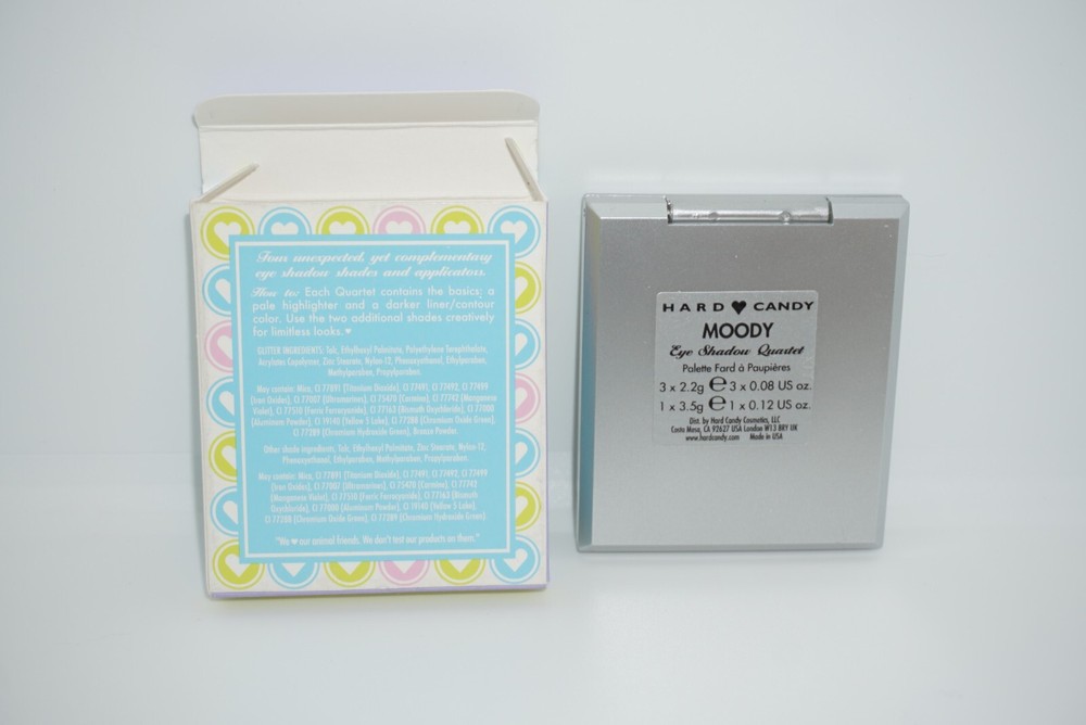 Hard Candy Eye Shadow Quartet ~ Moody ~ NIB