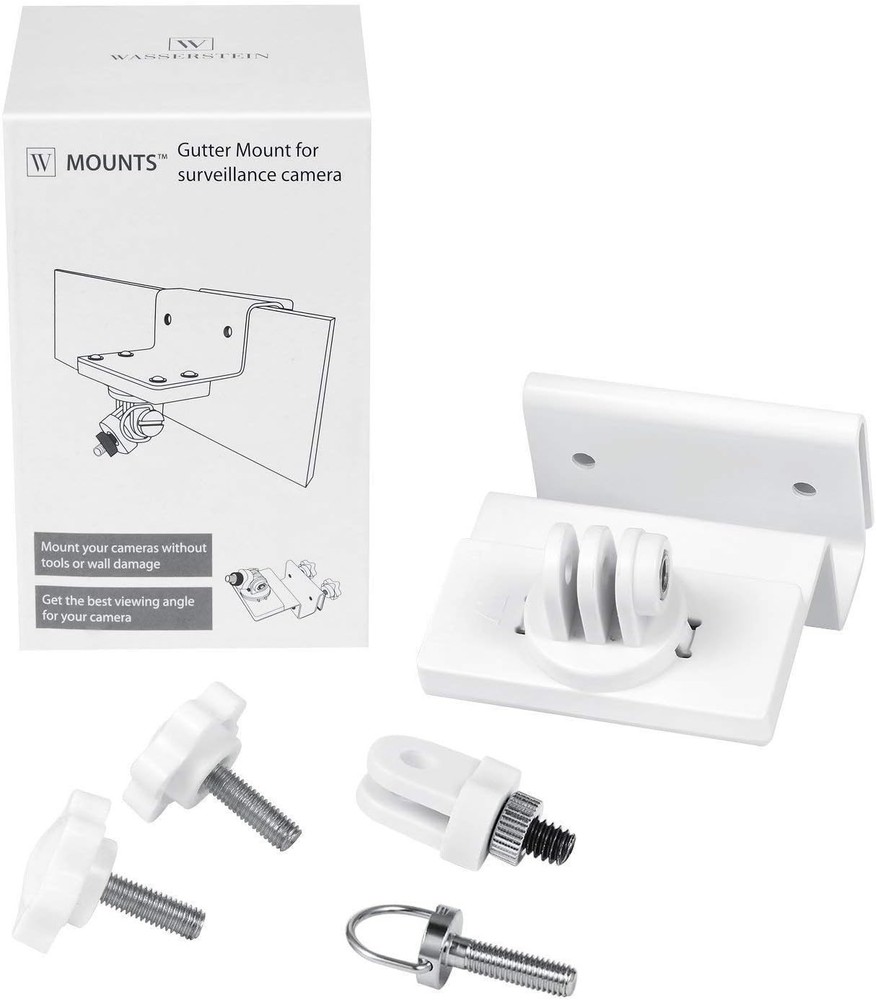 Weatherproof Gutter Mount 2-Pack for Arlo Pro Series - Secure & Adjustable