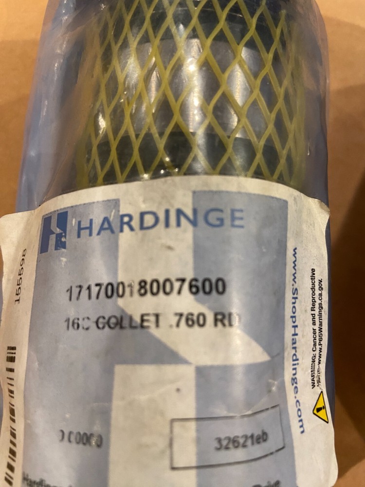 HARDINGE 16 C COLLET .760 RD
