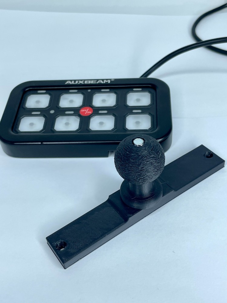 Auxbeam 12 Gang Switch Panel Mount