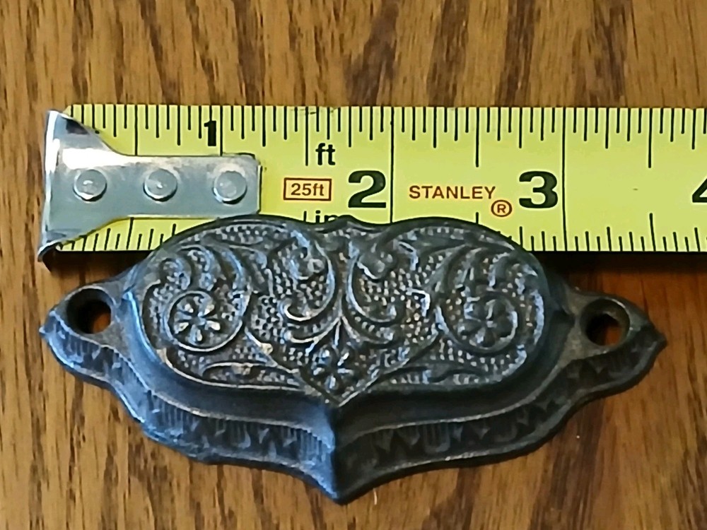 Antique Cast Iron Drawer Pulls lot of 7