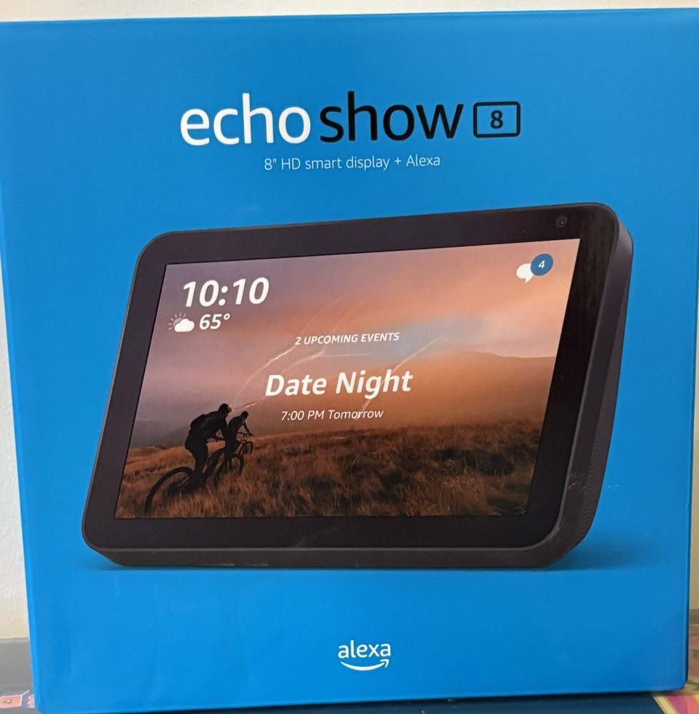Amazon Echo Show 8 Alexa Charcoal Smart Speaker
