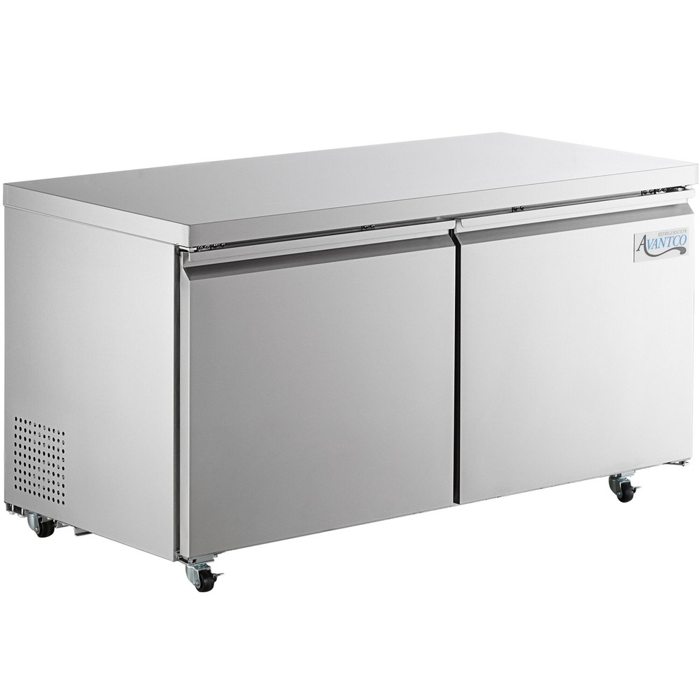 60" Stainless Steel ADA Height Undercounter Refrigerator