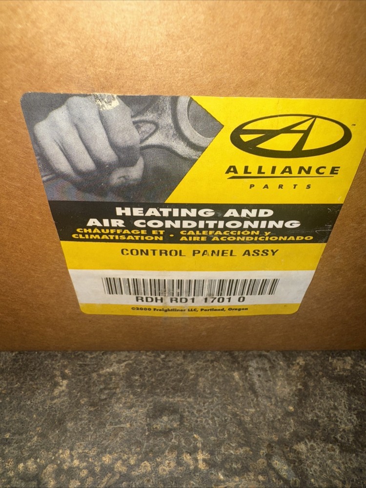 Alliance Heating Control Panel Assy RDH RD117010 Thomas School Bus