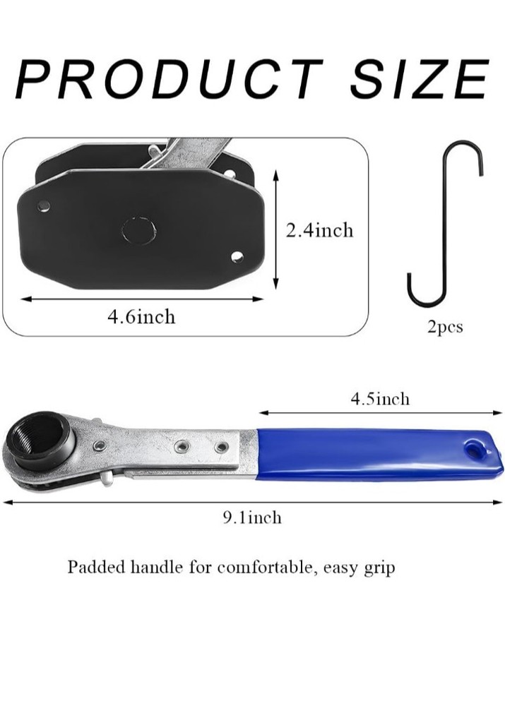 Brake Caliper Compression Tool+2PCS Caliper Hanger