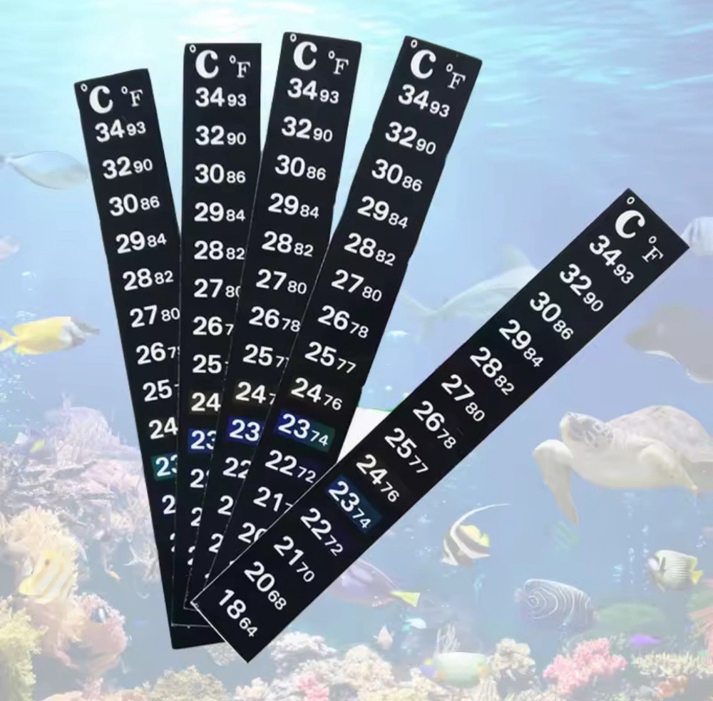 5 PCS Adhesive Thermometer Strips Sour Dough Yogurt Keffir Temperature Sticker